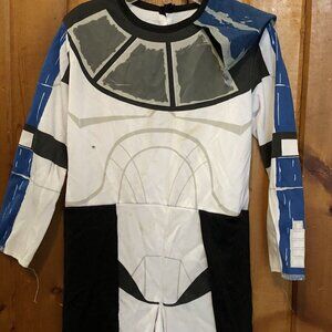 Star Wars Clone Wars Trooper Captain Rex Costume size small